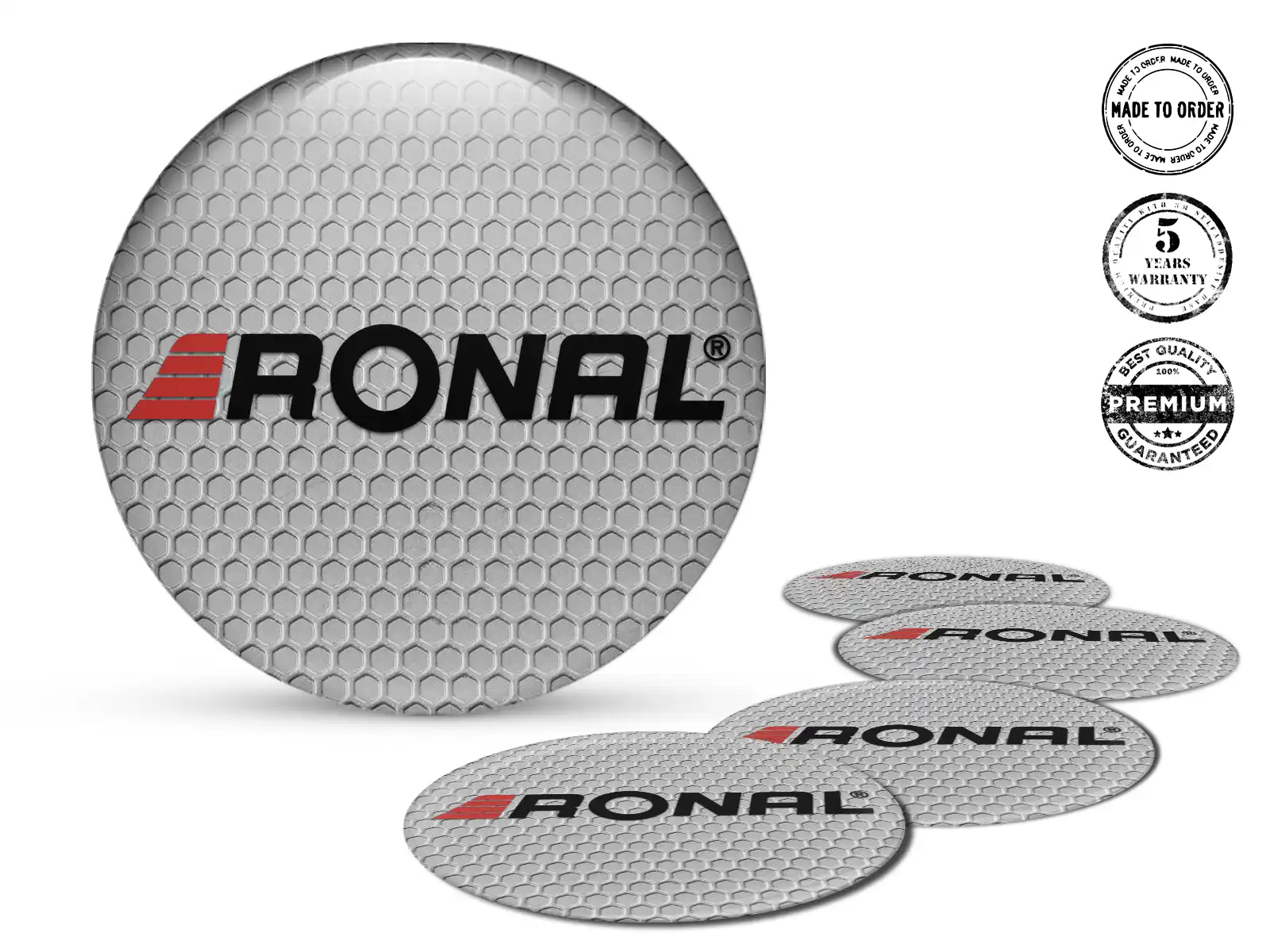 Ronal Radplaketten Ausgabe Premium Autoembleme